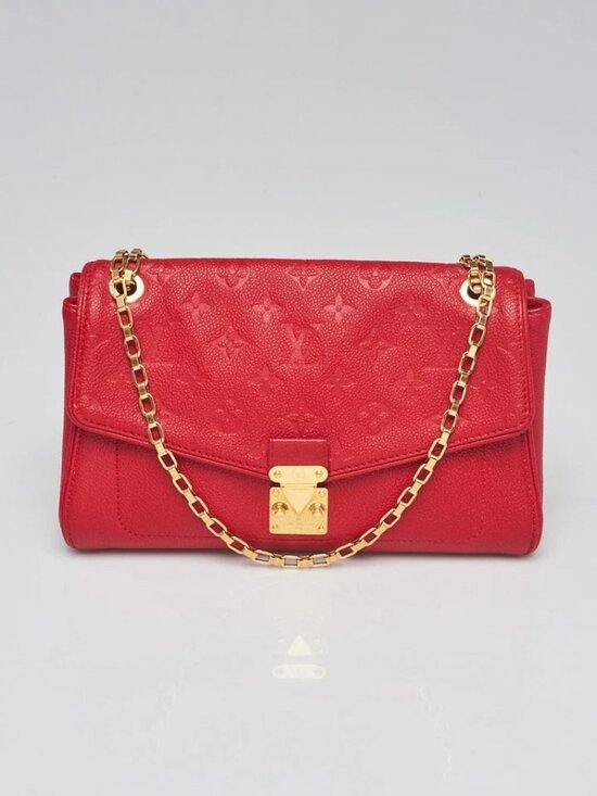 Louis Vuitton Handbags - Louis Vuitton Cerise Monogram Empreinte Leather St Germain PM Bag
